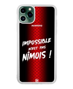 Coque iPhone 11 Pro Max – Impossible n'est pas Nîmois