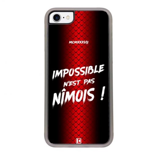 Coque iPhone 7 / 8 – Impossible n'est pas Nîmois