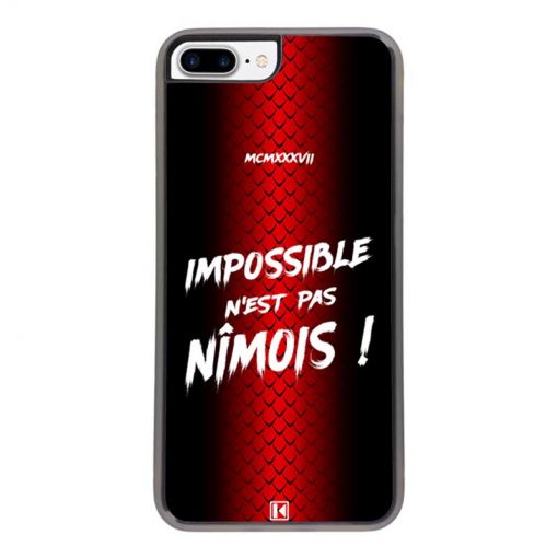 Coque iPhone 7 Plus / 8 Plus – Impossible n'est pas Nîmois