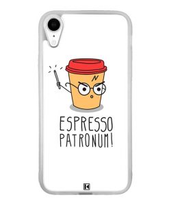 Coque iPhone Xr – Espresso Patronum