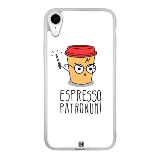 Coque iPhone Xr – Espresso Patronum