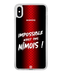 Coque iPhone Xs Max – Impossible n'est pas Nîmois