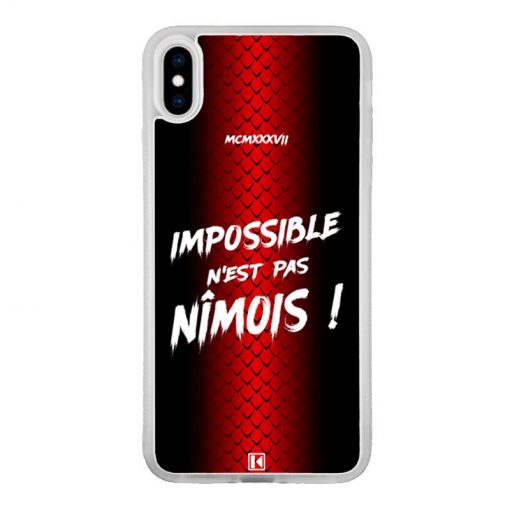 Coque iPhone Xs Max – Impossible n'est pas Nîmois