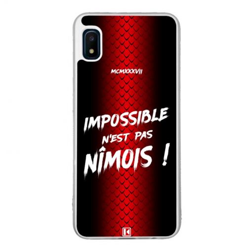 Coque Galaxy A10e – Impossible n'est pas Nîmois