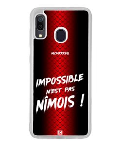 Coque Galaxy A30 – Impossible n'est pas Nîmois