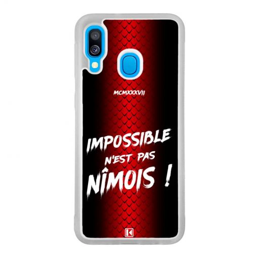 Coque Galaxy A40 – Impossible n'est pas Nîmois