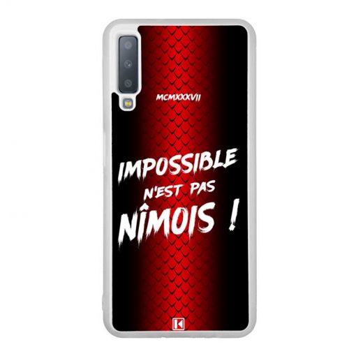 Coque Galaxy A7 2018 – Impossible n'est pas Nîmois