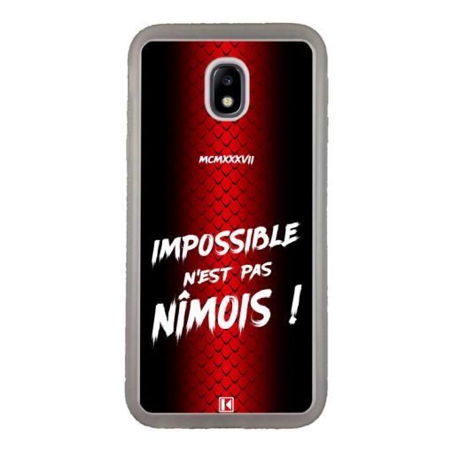 Coque Galaxy J3 2017 – Impossible n'est pas Nîmois
