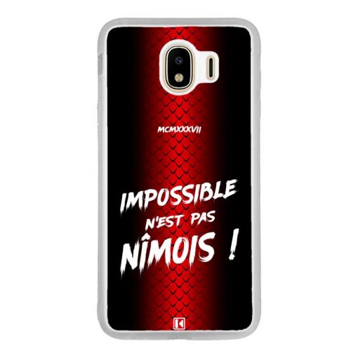 Coque Galaxy J4 2018 – Impossible n'est pas Nîmois