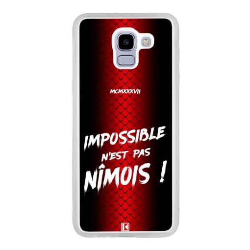 Coque Galaxy J6 2018 – Impossible n'est pas Nîmois