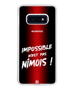 Coque Galaxy S10e – Impossible n'est pas Nîmois