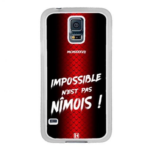 Coque Galaxy S5 – Impossible n'est pas Nîmois
