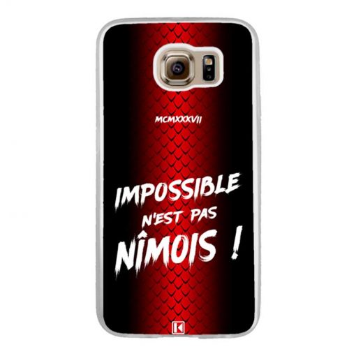 Coque Galaxy S6 – Impossible n'est pas Nîmois
