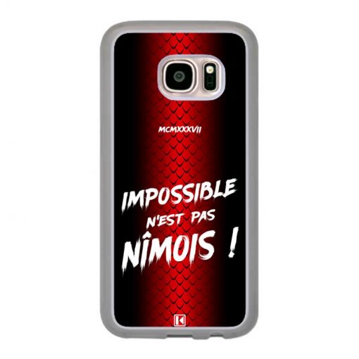 Coque Galaxy S7 – Impossible n'est pas Nîmois