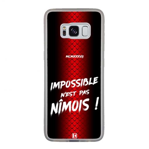 Coque Galaxy S8 – Impossible n'est pas Nîmois