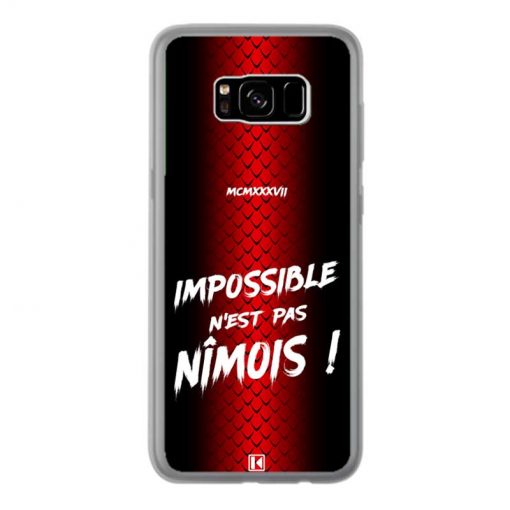 Coque Galaxy S8 Plus – Impossible n'est pas Nîmois