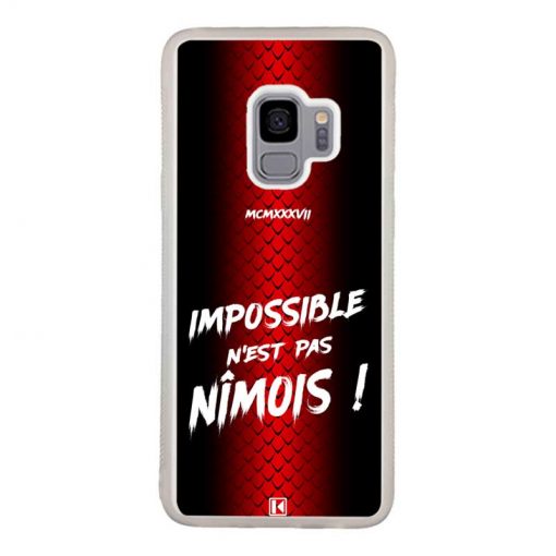 Coque Galaxy S9 – Impossible n'est pas Nîmois