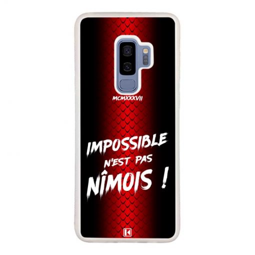 Coque Galaxy S9 Plus – Impossible n'est pas Nîmois