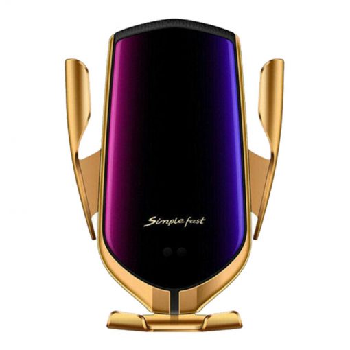 theklips-support-voiture-qi-10w-motorise-r1-gold