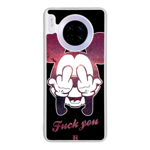 Coque Huawei Mate 30 – Mickey Fuck You