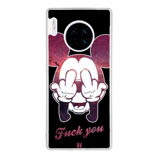 Coque Huawei Mate 30 Pro – Mickey Fuck You