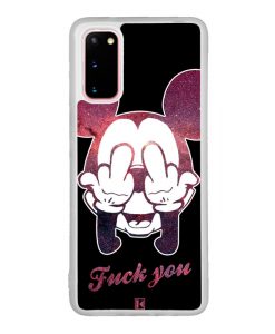 Coque Galaxy S20  – Mickey Fuck You