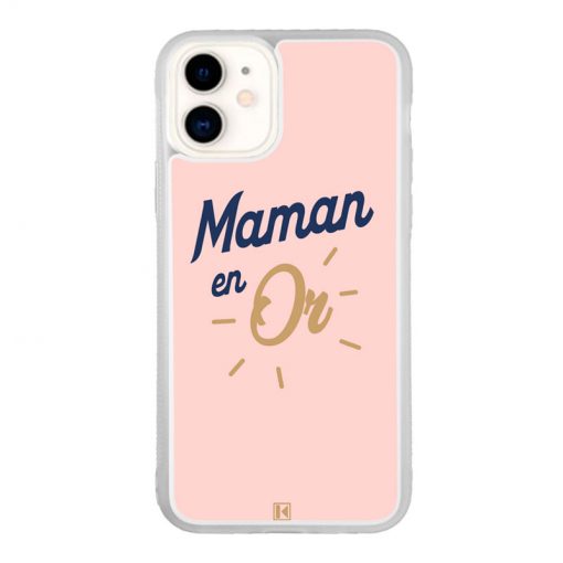 Coque iPhone 11 – Maman en Or