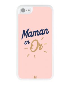 Coque iPhone 5c – Maman en Or