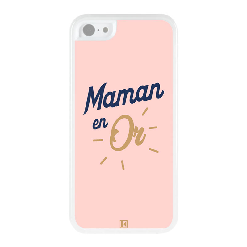 theklips-coque-iphone-5c-maman-en-or Coque iPhone 5c – Maman en Or