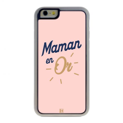 Coque iPhone 6 / 6s – Maman en Or