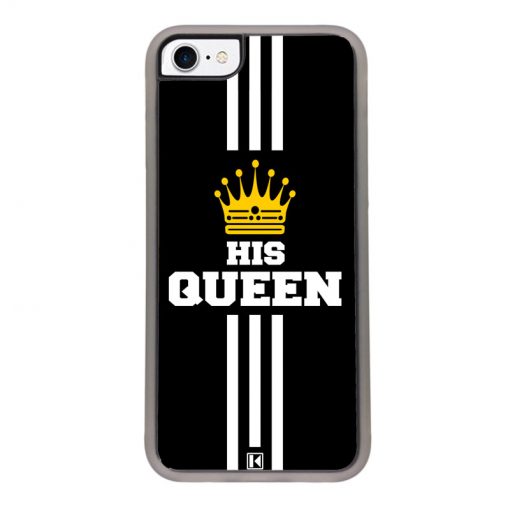 Coque iPhone SE (2020) – His Queen