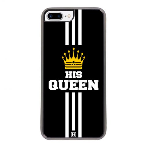 Coque iPhone 7 Plus / 8 Plus – His Queen