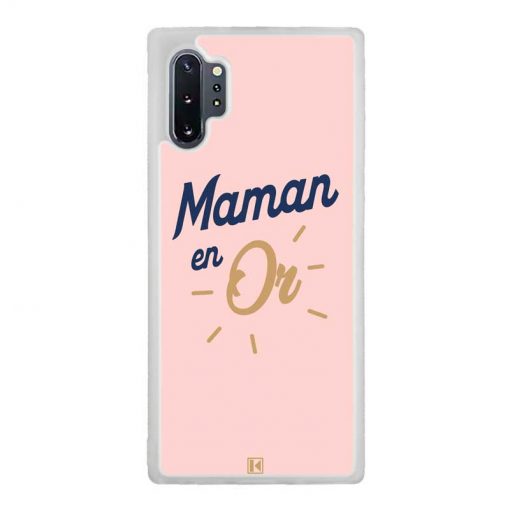 Coque Galaxy Note 10 Plus – Maman en Or
