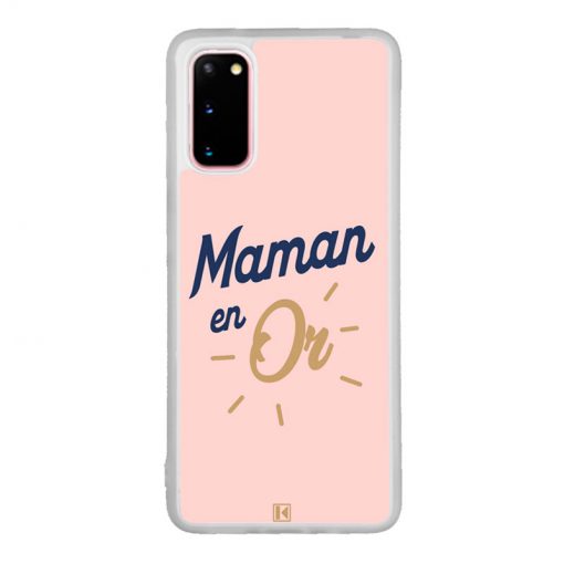 Coque Galaxy S20 – Maman en Or