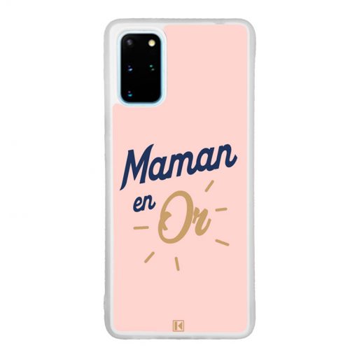 Coque Galaxy S20 Plus – Maman en Or