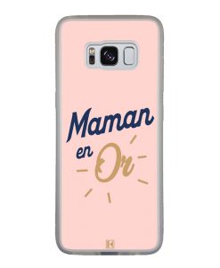 Coque Galaxy S8 – Maman en Or