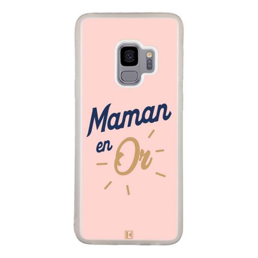 Coque Galaxy S9 – Maman en Or