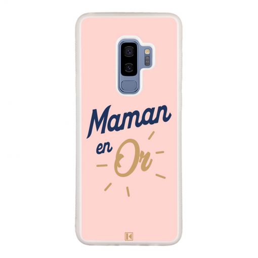 Coque Galaxy S9 Plus – Maman en Or