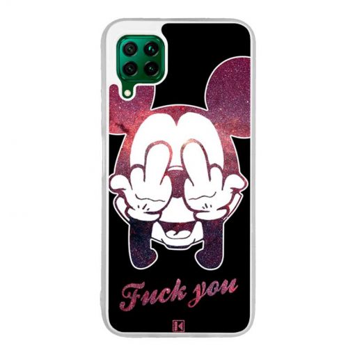 Coque Huawei P40 Lite  – Mickey Fuck You