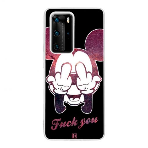 Coque Huawei P40 Pro  – Mickey Fuck You