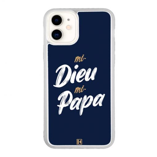 Coque iPhone 11 – Mi Dieu Mi Papa