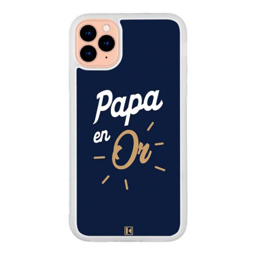 Coque iPhone 11 Pro – Papa en Or