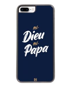 Coque iPhone 7 Plus / 8 Plus – Mi Dieu Mi Papa