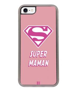 Coque iPhone SE (2020) – Super Maman