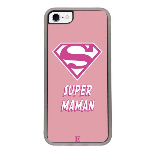 Coque iPhone SE (2020) – Super Maman