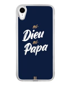 Coque iPhone Xr – Mi Dieu Mi Papa