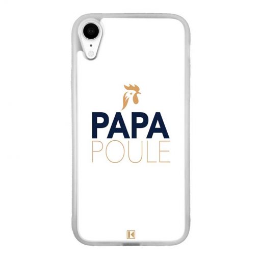 Coque iPhone Xr – Papa Poule
