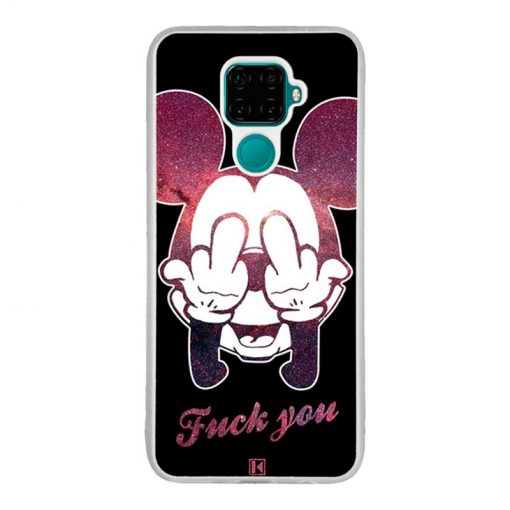Coque Huawei Mate 30 Lite – Mickey Fuck You