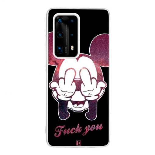 Coque Huawei P40 Pro  Plus – Mickey Fuck You