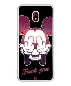 Coque Xiaomi Redmi 8A – Mickey Fuck You